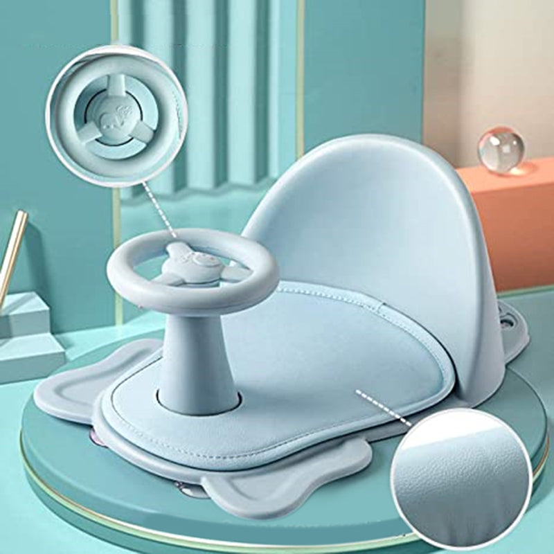 Modern Newborn Baby Safety Non-Slip Bath Seat - Image 7