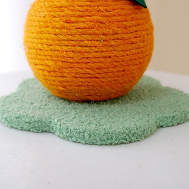 Orange Tree Pet Scratching Toy