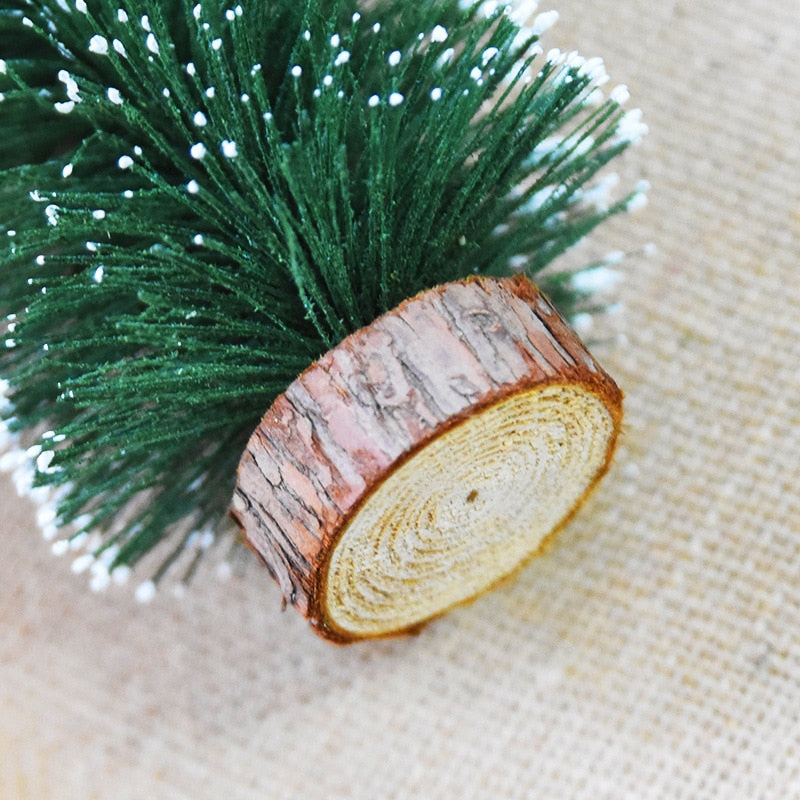 Holiday Cheer Mini Pine Tree Decor - Image 3