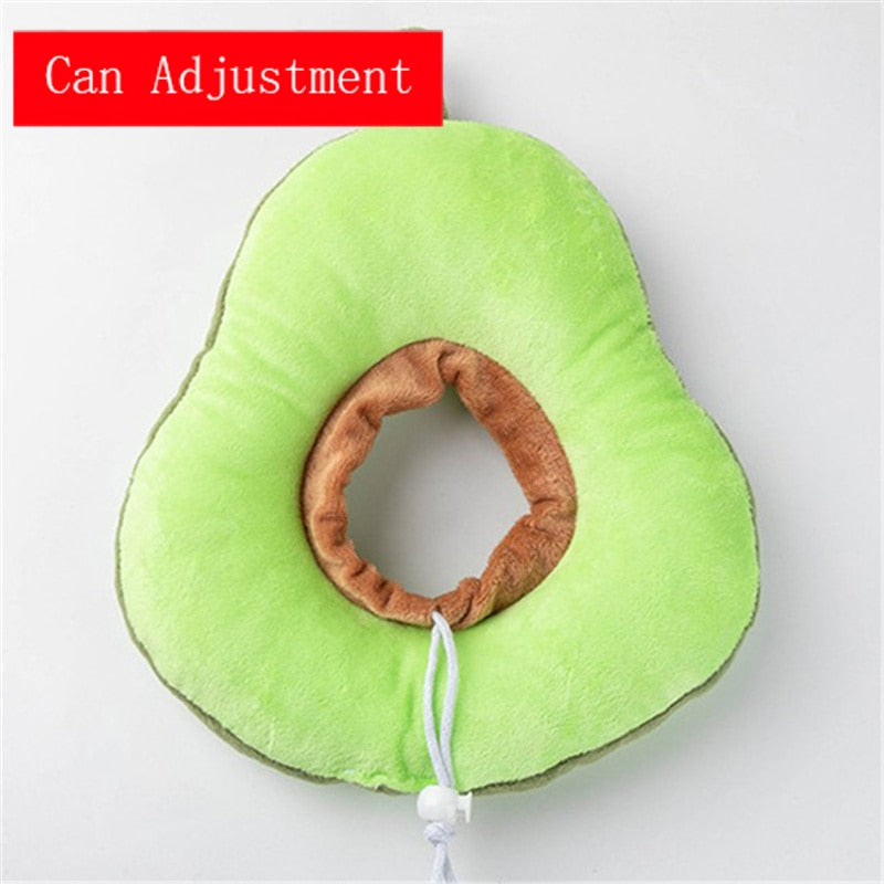 Soft Avocado-Shaped Pet Healing Collar - Image 6