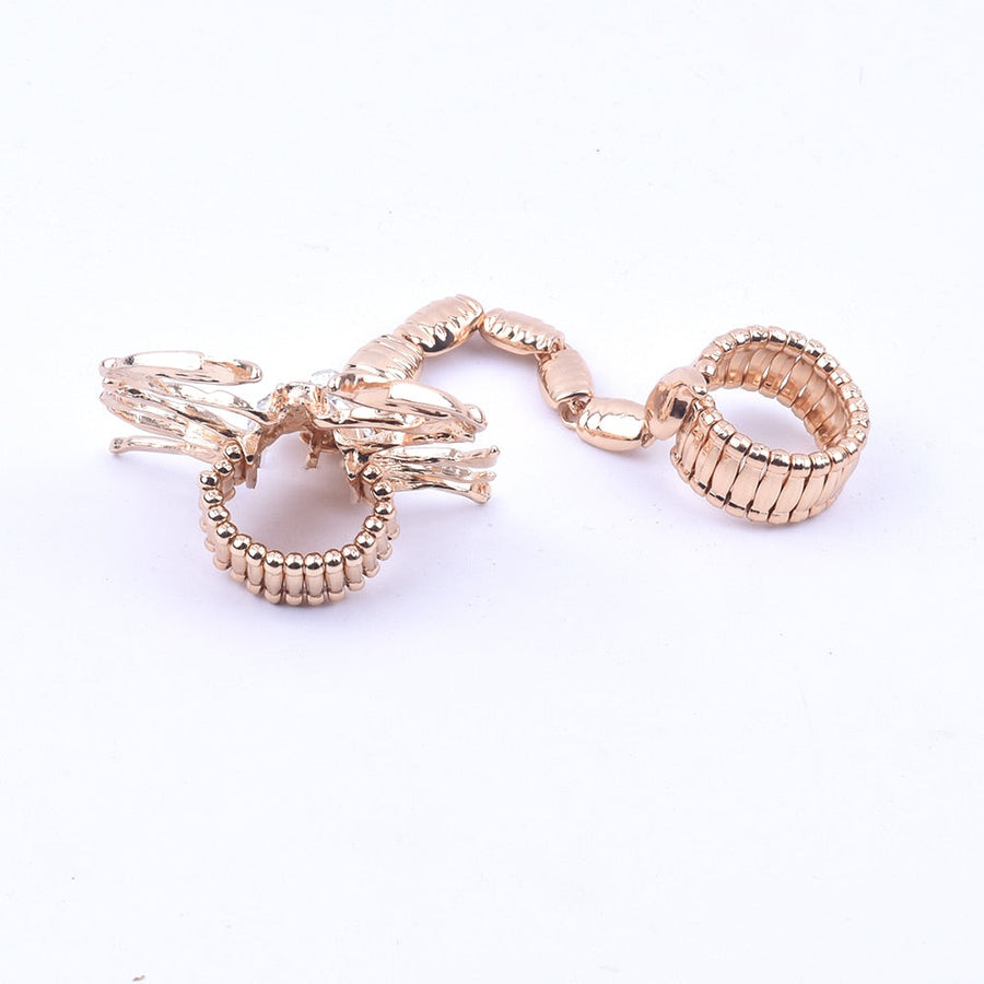 Scorpion Punk Crystal Ring - Image 7