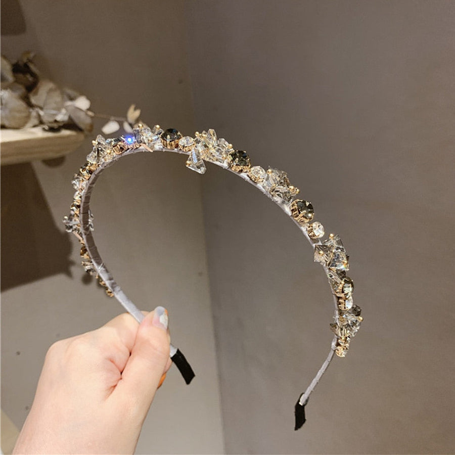 Sophisticated Sparkle Rhinestone Crystal Headband - Image 7