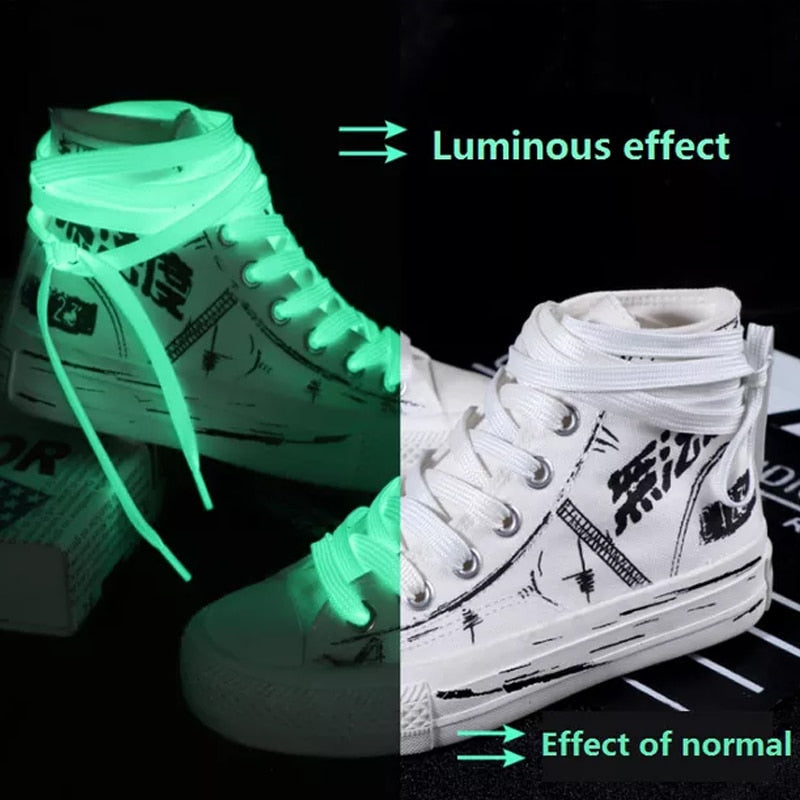 Luminous Glow Fun Time Shoelaces - Image 3