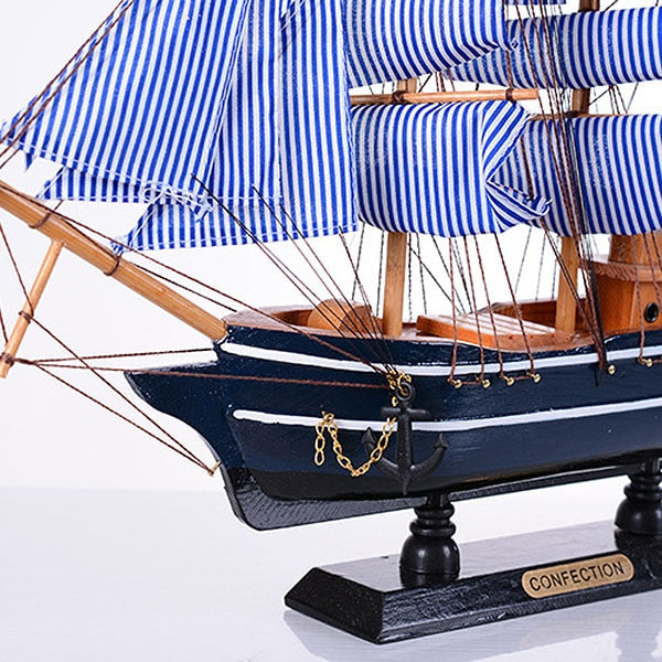Mediterranean Handmade Sailing Ship - Image 5