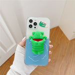 Crocodile Bite iPhone Case