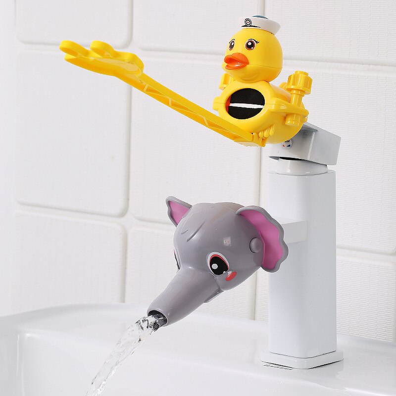 Cartoon Splash Proof Kids Faucet Extender - Image 16