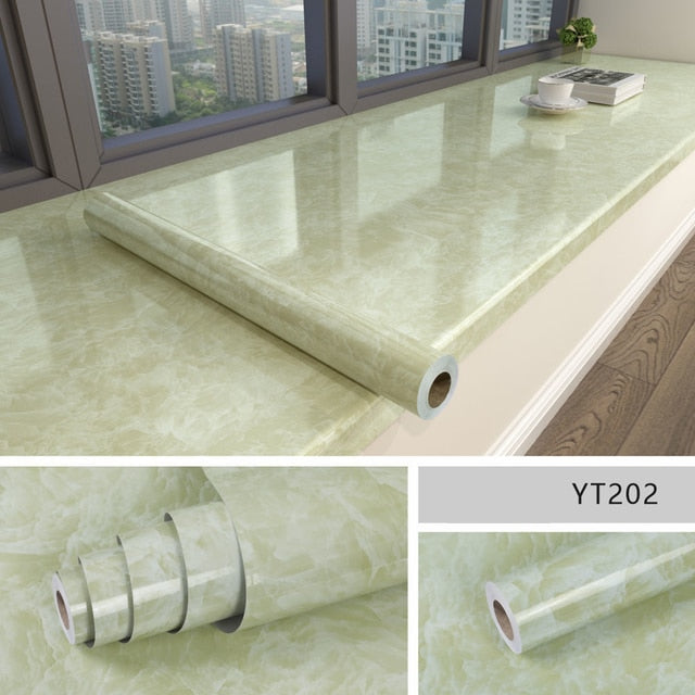 Marble Effect Self-adhesive Waterproof Wallpaper - Image 13