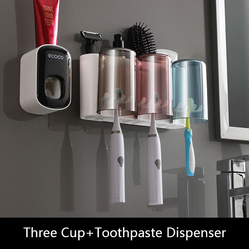 Universal Bathroom Organizer Multifunctional Toothbrush Holder - Image 11