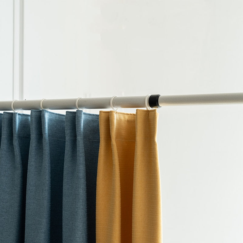 Punch-Free Adjustable Curtain Hanging Rod - Image 1