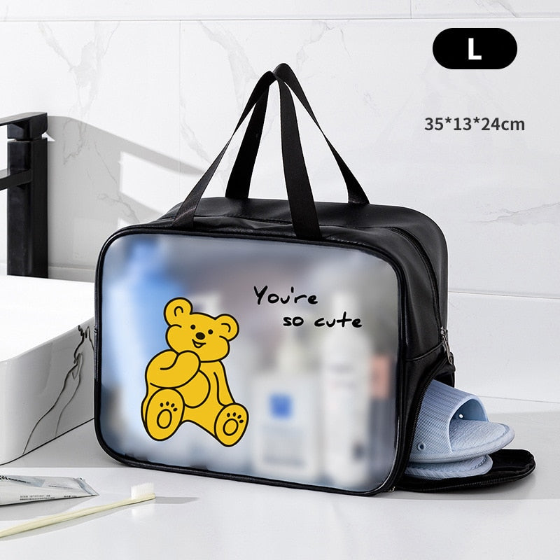 Waterproof Cosmetic Organizer Travel Bag - Image 16