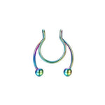 Stainless Steel Magnetic Fake Nose Piercing