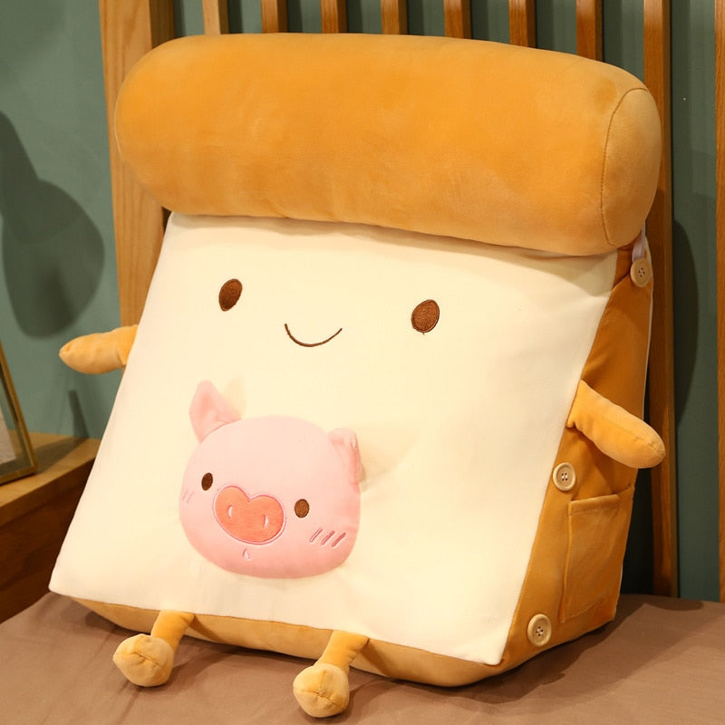 Fruity Toast Bread Comfy Pillow - Image 22