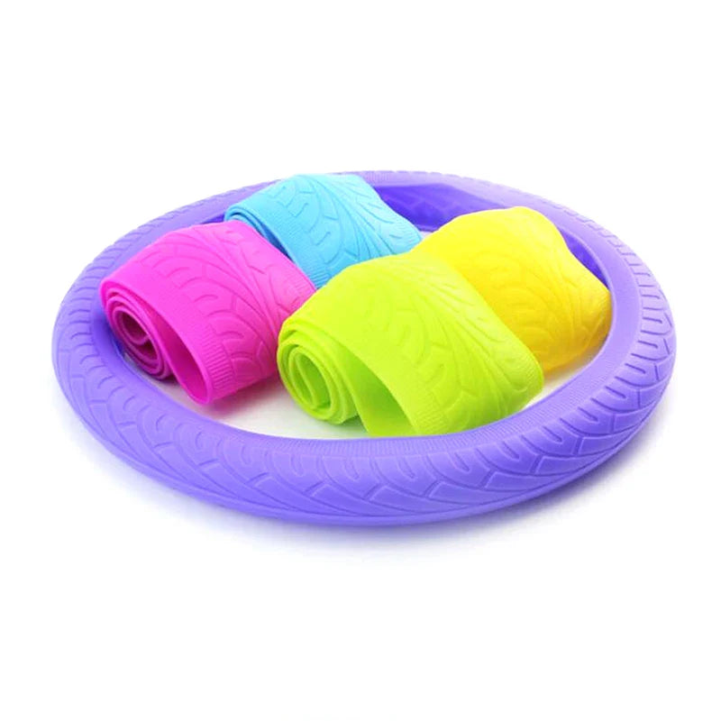 Tire Shape Steering Wheel Cover - Image 3