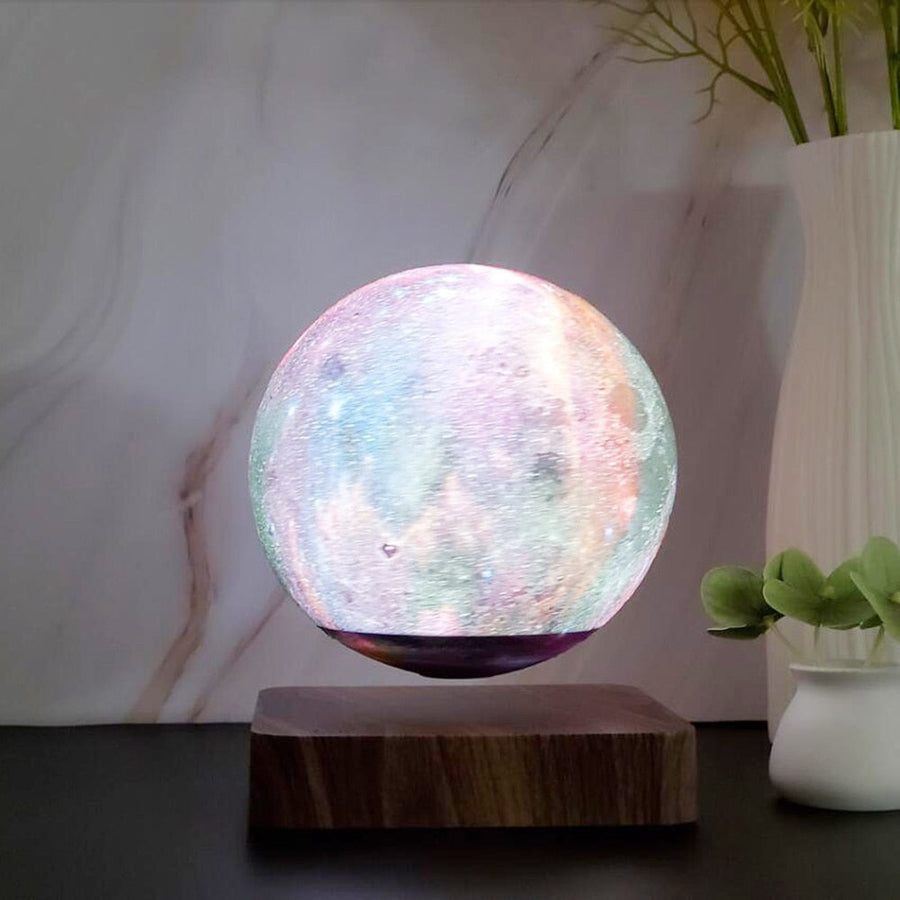 Levitating LED Magnetic Galaxy Night Light - Image 0