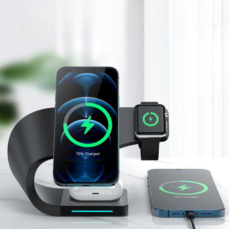 Fast Charging Compact iPhone Magnetic Charging Deck