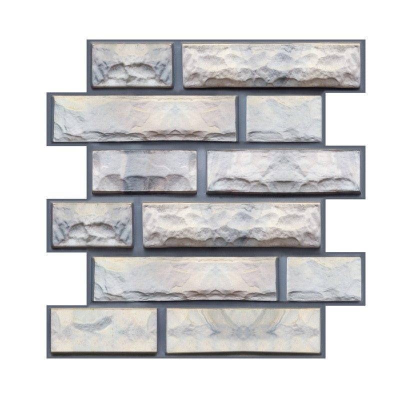 3D Self-Adhesive Brick Pattern Wallpaper - Image 8