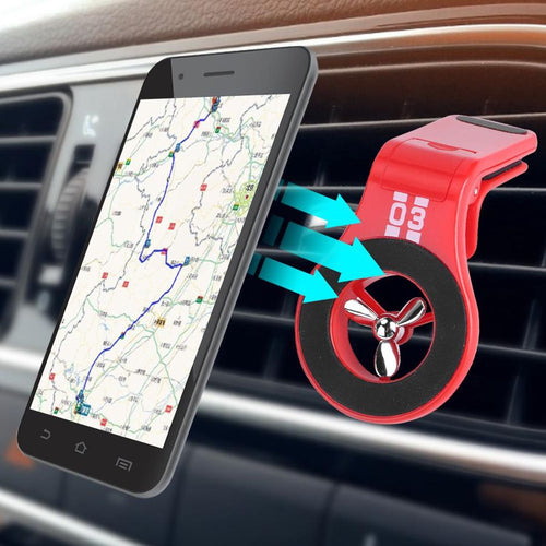 Magnetic Car Phone Holder Air Freshener - Image 0