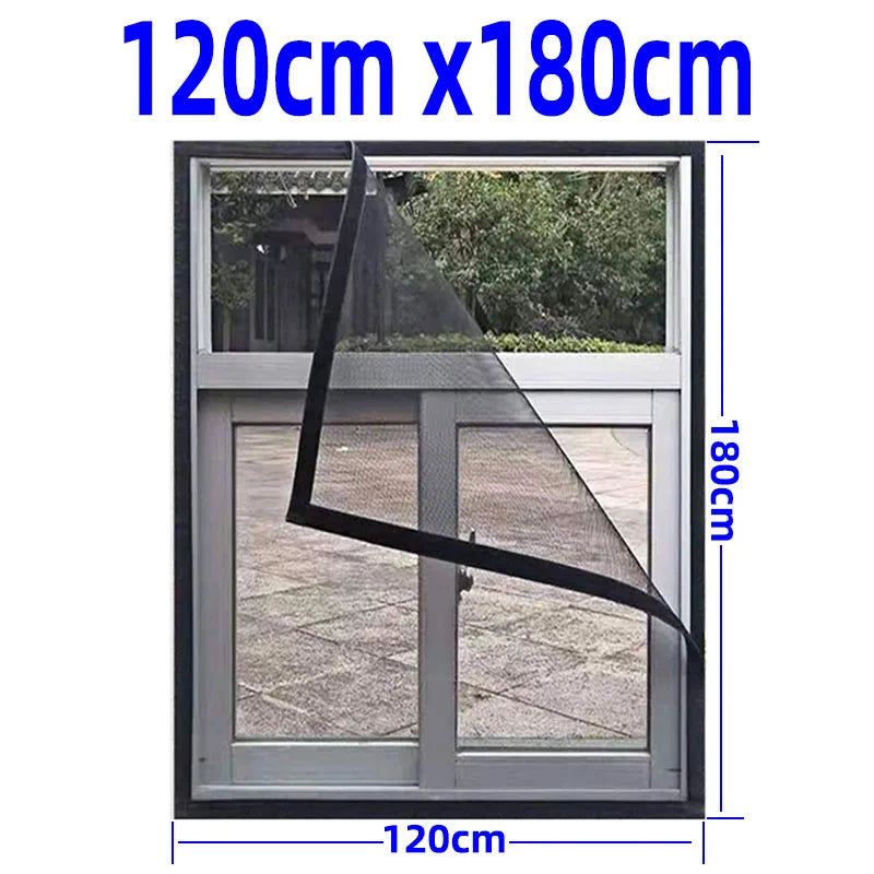 Adjustable Invisible Anti-Mosquito Washable Window Net - Image 12