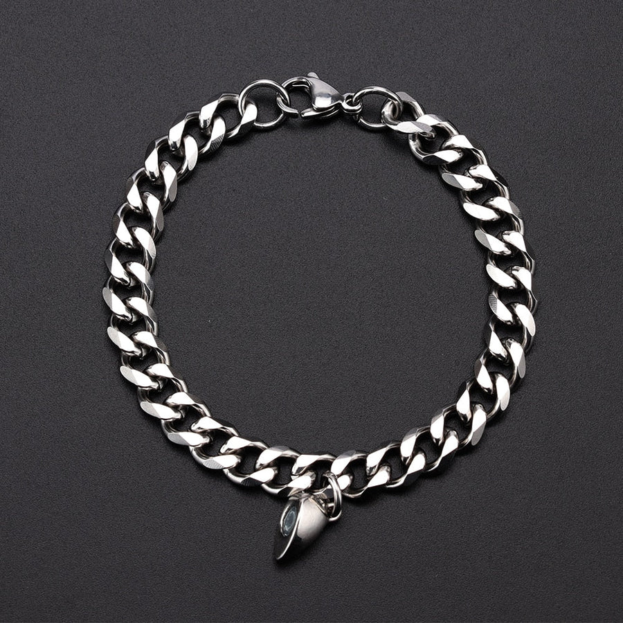 Heart-Shaped Magnet Couples Bracelet - Image 4