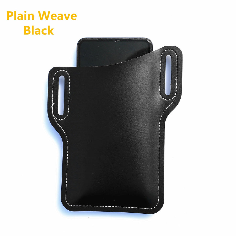 Retro Leather Waist Phone Holder - Image 11
