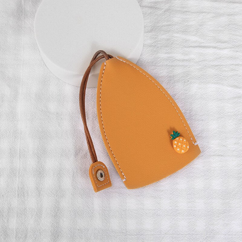 Cute Fruits Leather Key Holder - Image 10
