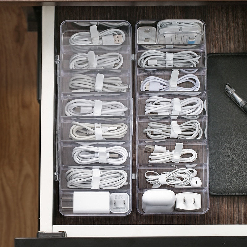 Transparent Cable Organizer Box - Image 3