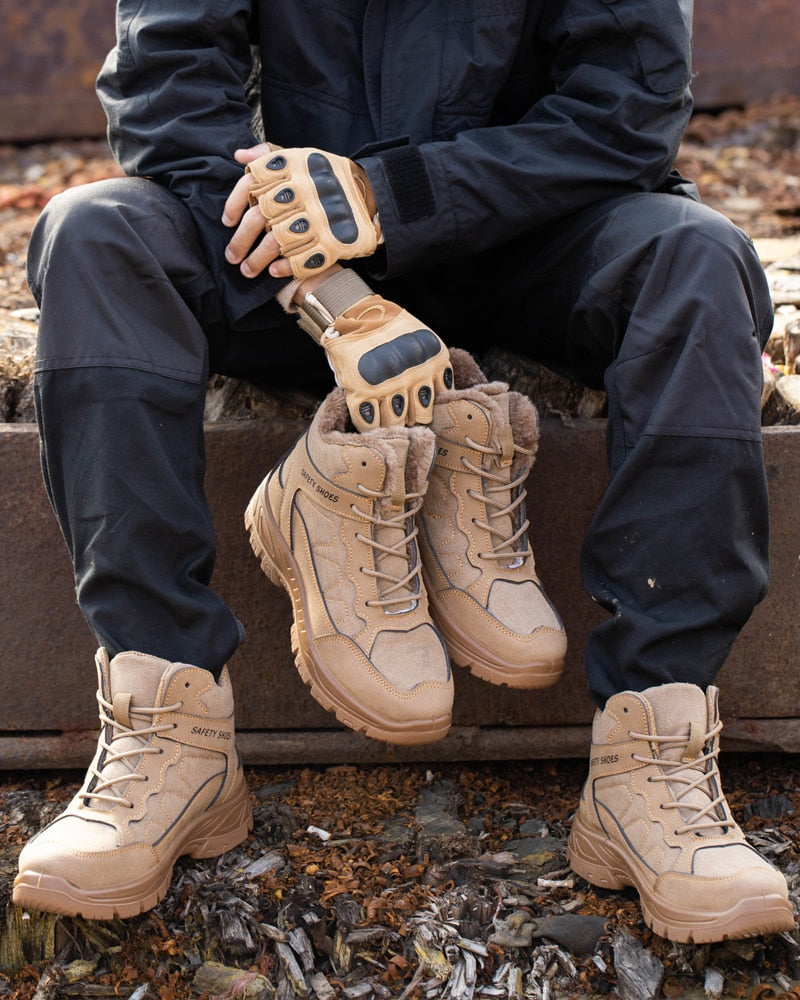 Heavy Duty Winter Military Safety Boots - Image 2