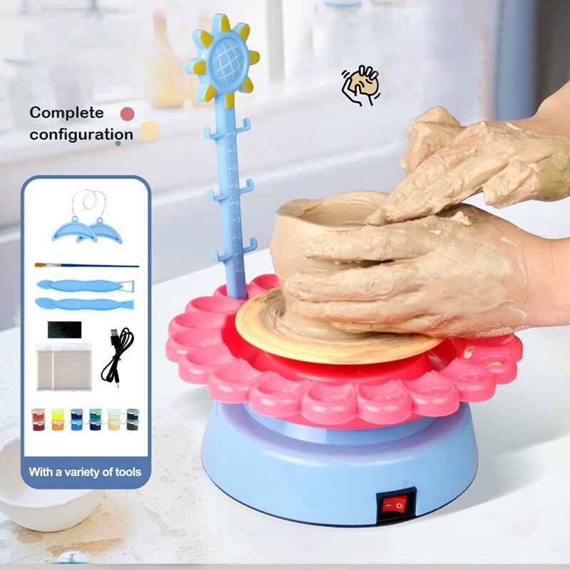 Kids Mini Electric Pottery Machine - Image 4