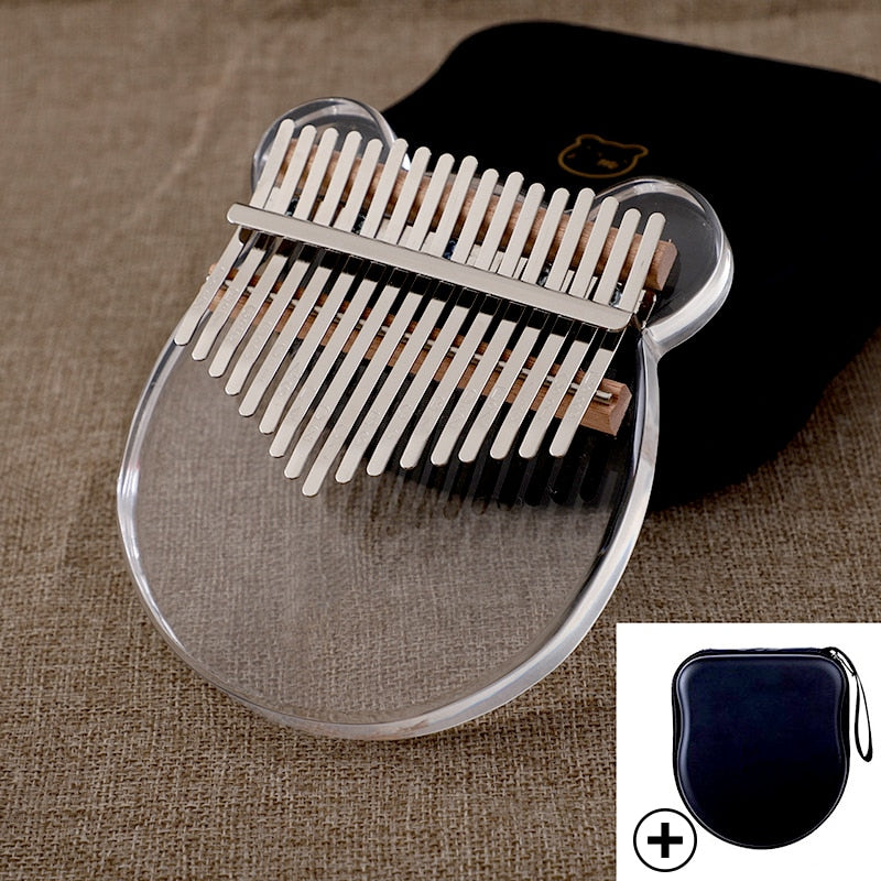 Mini Musical 17 Key Acrylic Thumb Piano - Image 10
