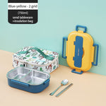 Stainless Steel Multi Compartment Kids Lunch Box