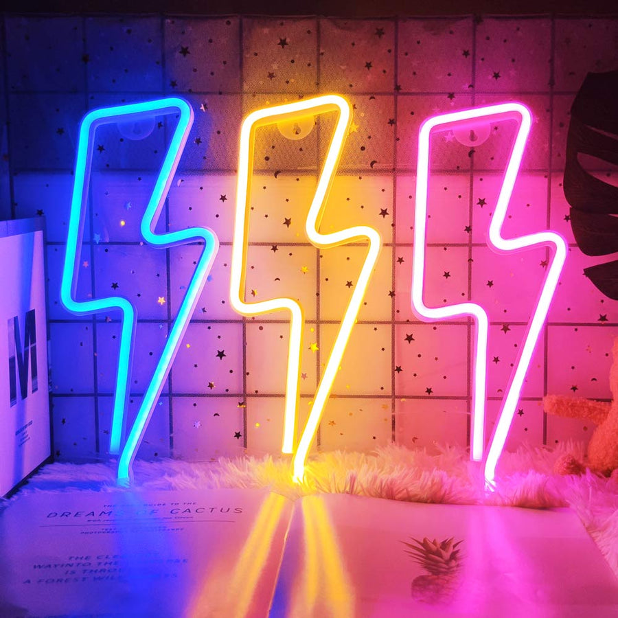 Led Lightning Neon Sign Wall Decor - Image 4