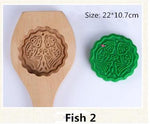 3D Wooden Baking Decorative Molds