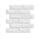 3D Self-Adhesive Brick Pattern Wallpaper