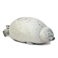 Chubby Seal Round Plush Pillow - Image 8