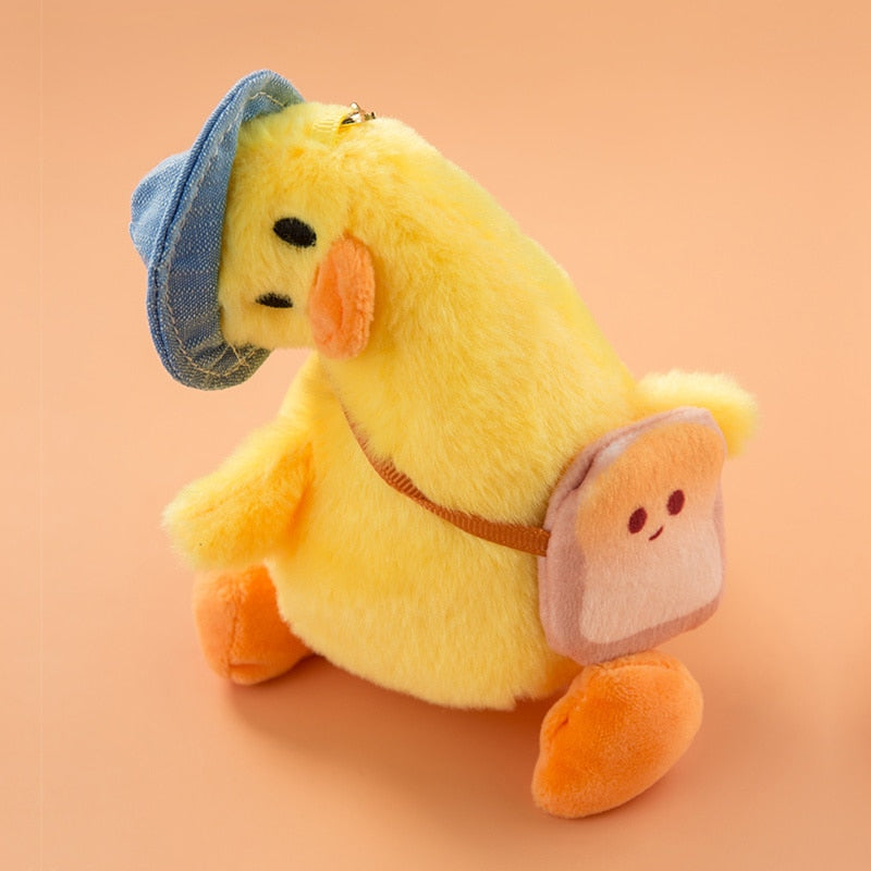 Lovely Crooked Duck Doll Keychain - Image 2