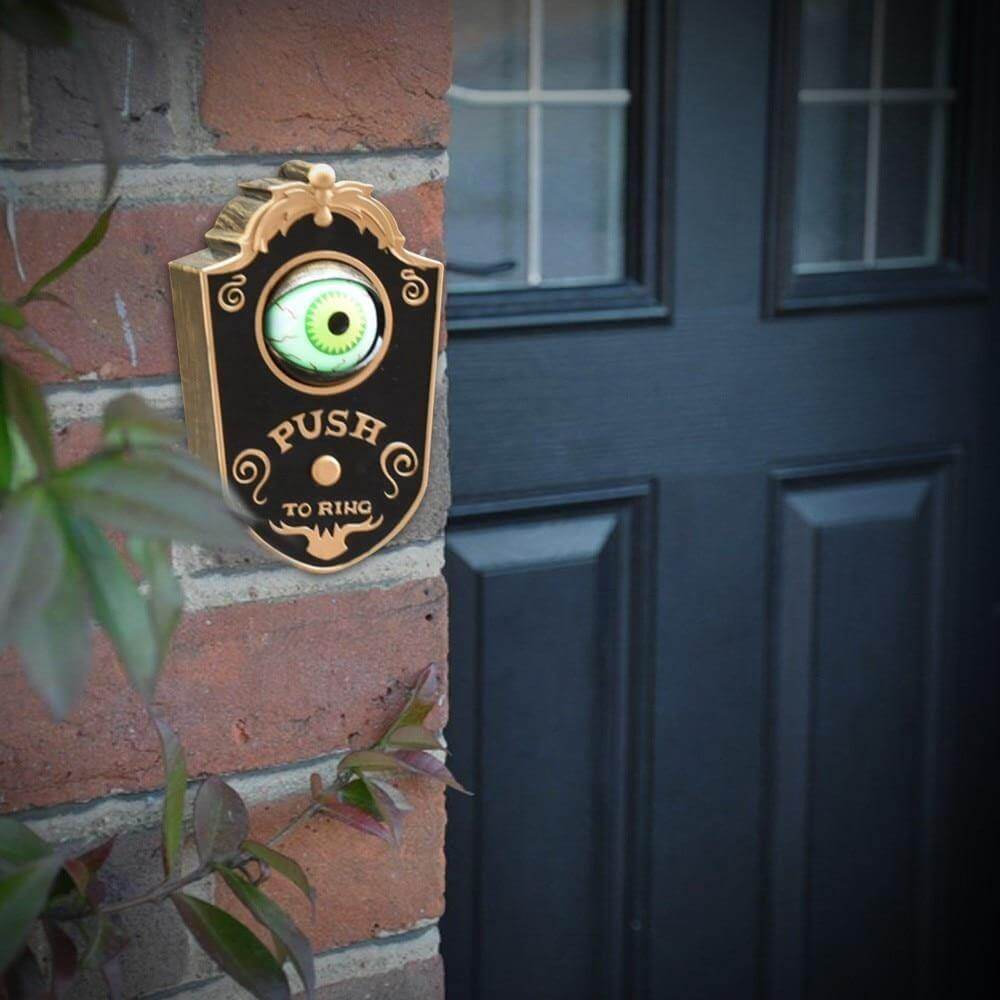 One-Eyed Luminous Glowing Halloween Doorbell