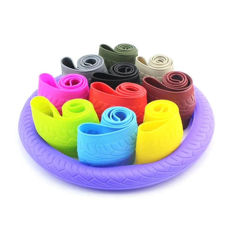 Tire Shape Steering Wheel Cover - Image 2