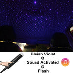 Colorful Sky Sound Activated LED Projector Night Light