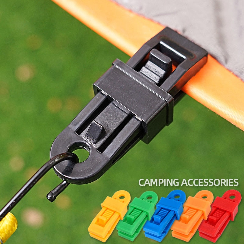 High-Grip Tent Canopy Support Clamp Set