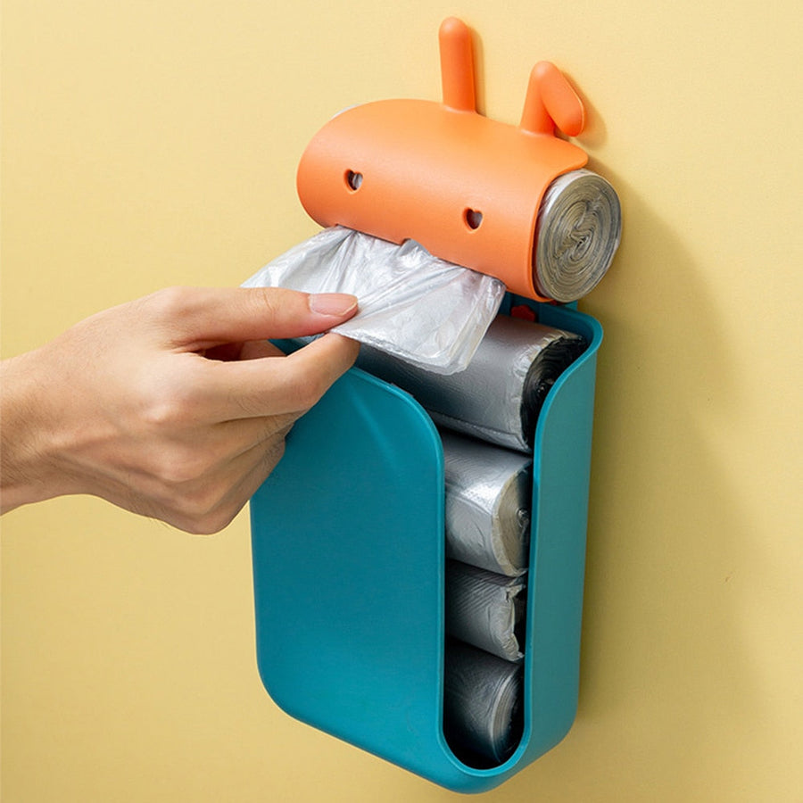 Mini Garbage Bag Dispenser Storage Rack - Image 0