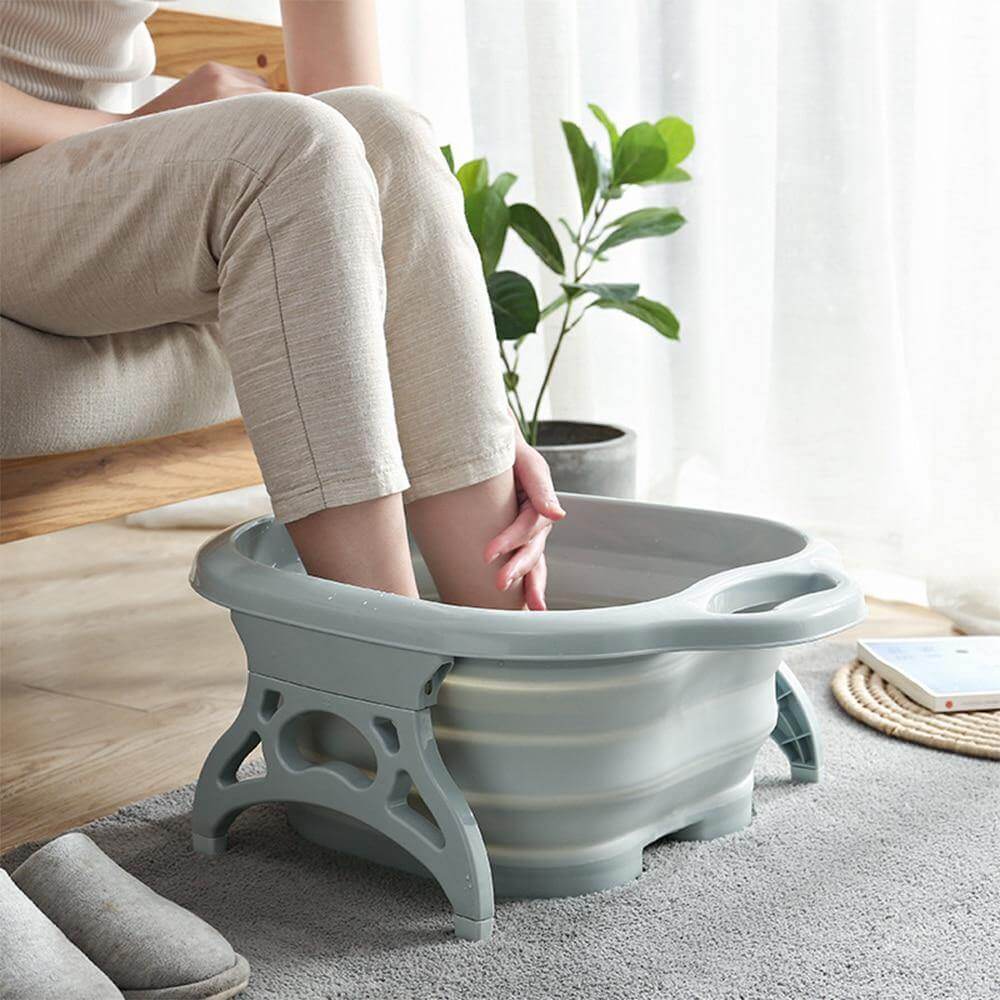 Foldable Foot Bath Massage Bucket - MaviGadget