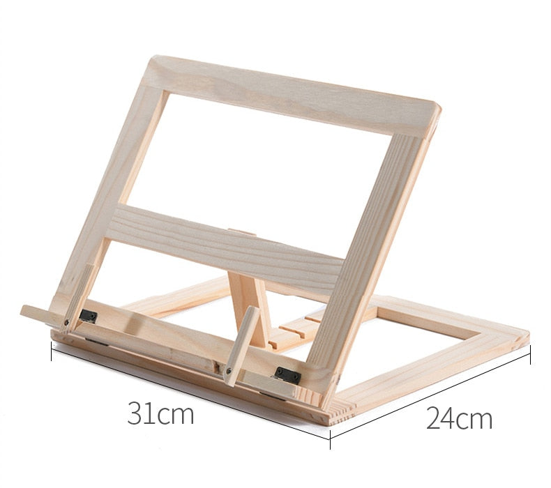 Creative Bookworm Wooden Tablet Stand