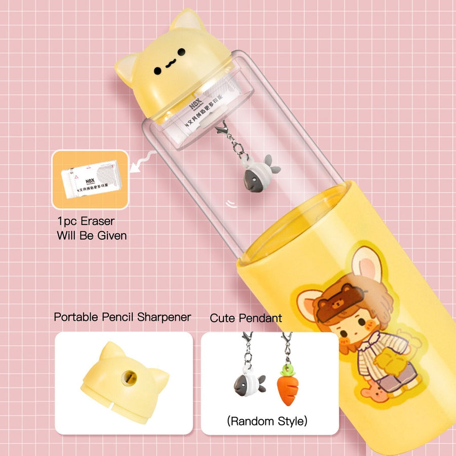 Magnetic Cute Cartoon Kids Pencil Box - Image 8