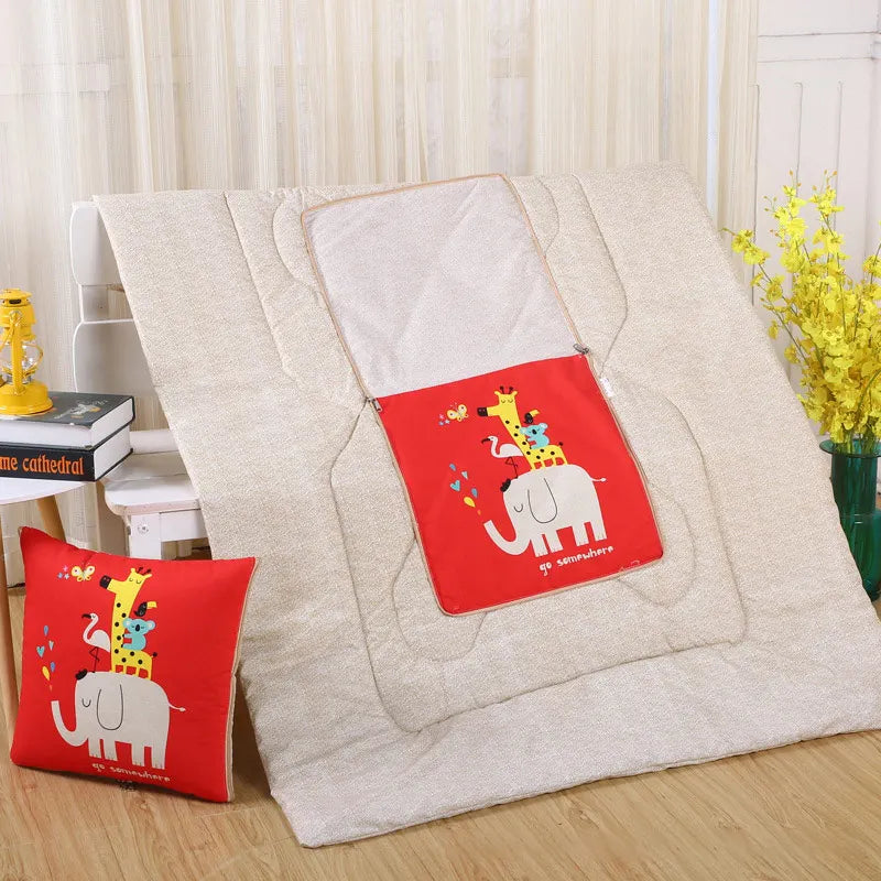 Cozy Convertible Pillow Quilt Combo Blanket - Image 7