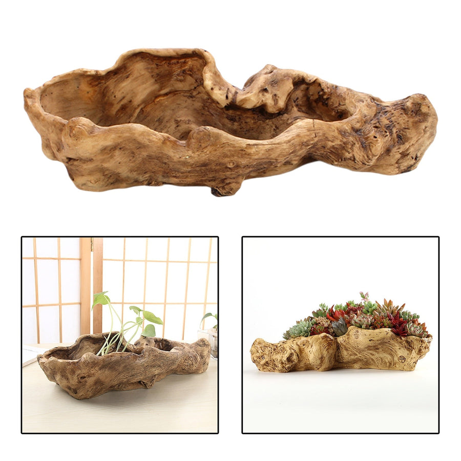 Resin Tree Wood Table Vase - Image 3