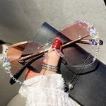 Fancy Women Rhinestone Sunglasses