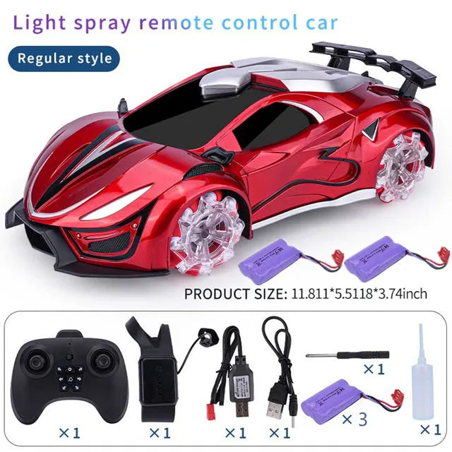 High-Speed Hand Gesture Control Water Spray Drift Car Toy