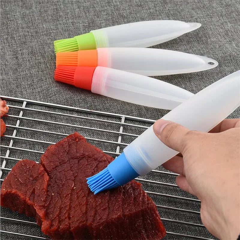 Multipurpose Heat Resistant Oil Bottle Brush - Image 2