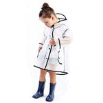 Cute Transparent Waterproof Kids Raincoat