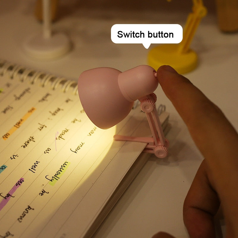 Mini Foldable Reading LED Night Lamp